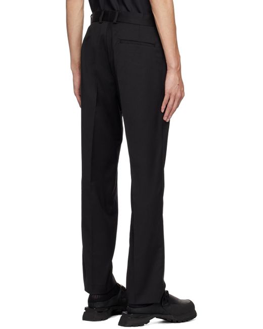 Han Kjobenhavn Black Single Suit Trousers for men