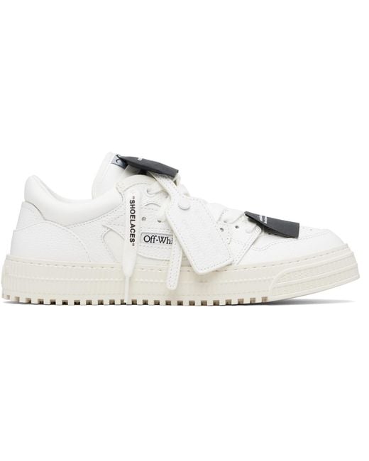 Off-White c/o Virgil Abloh Black Low Top 3.0 Off Court Sneakers for men