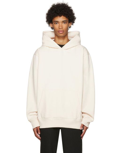 Adidas Originals Off-White Adicolor Contempo Hoodie - Wonder White - Size: Extra Large