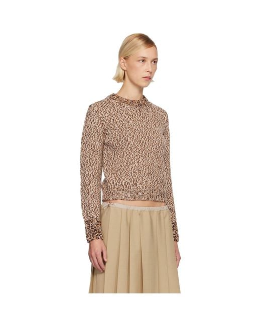 Moncler Multicolor Mouliné Wool Sweater