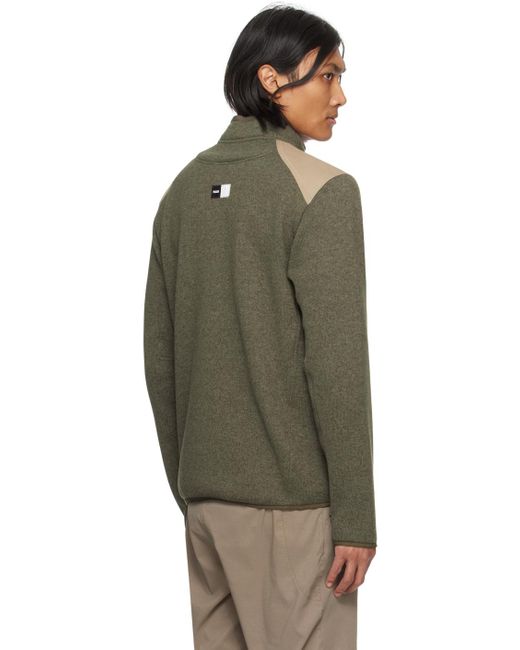 Pedaled Green Urban Sweatshirt for men
