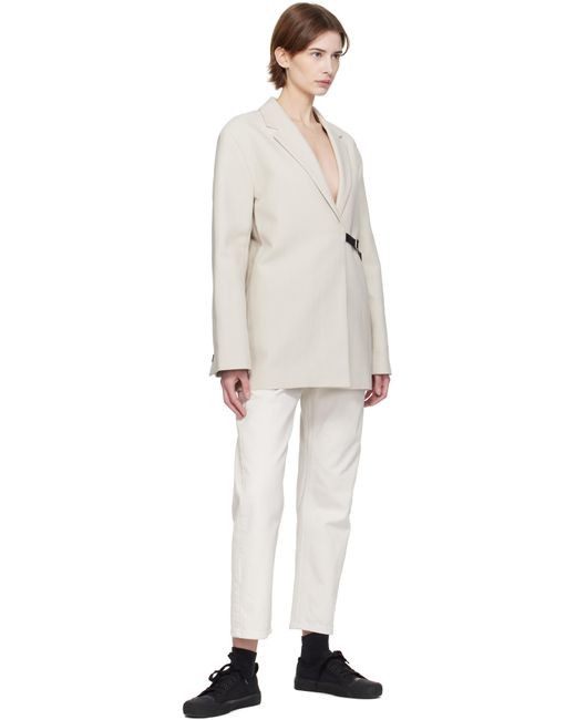 Studio Nicholson Natural Silas Blazer