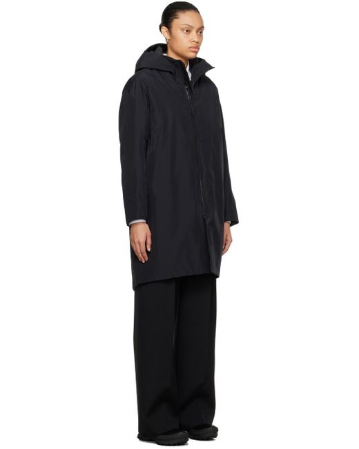 Manteau monitor noir Veilance en coloris Black