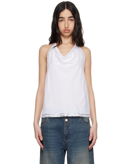 GIMAGUAS Cala Halter Top in Black | Lyst UK