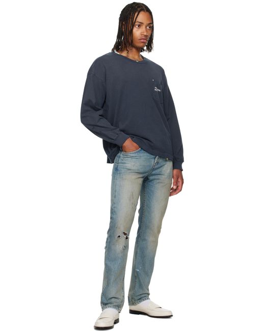 Enfants Riches Deprimes Blue Classic Logo Ls T-Shirt for men