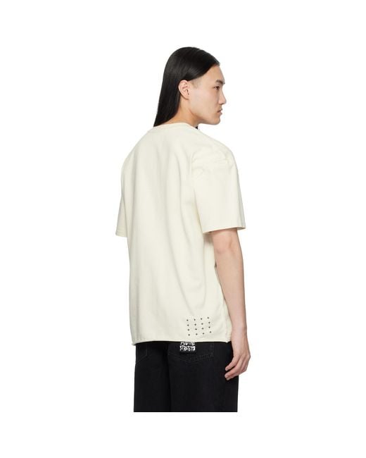 Ksubi Natural Off- Prestige Biggie S/S T-Shirt for men