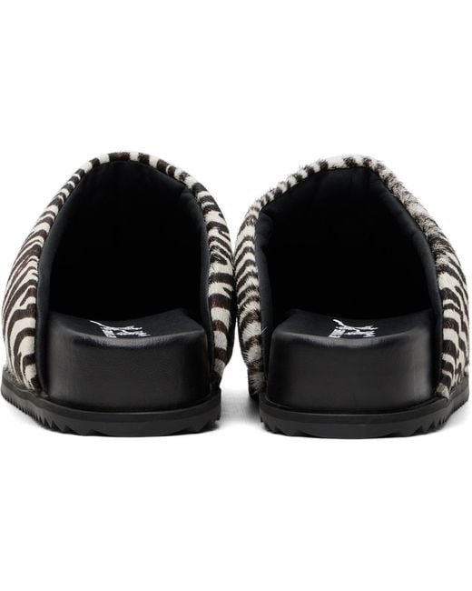 Yume Yume Black Ssense Exclusive & Truck Slide Slip-On Loafers for men