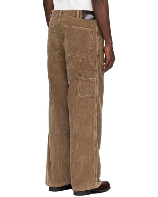 Our Legacy Brown Joiner Trousers for men