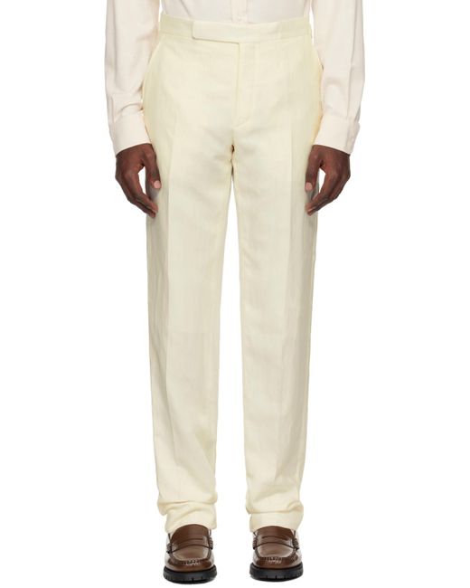 Pantalon gregory blanc cassé Polo Ralph Lauren pour homme en coloris Natural