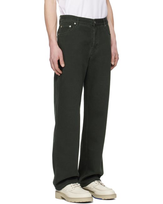 メンズ Burberry ブラック レギュラーフィット ジーンズ Black