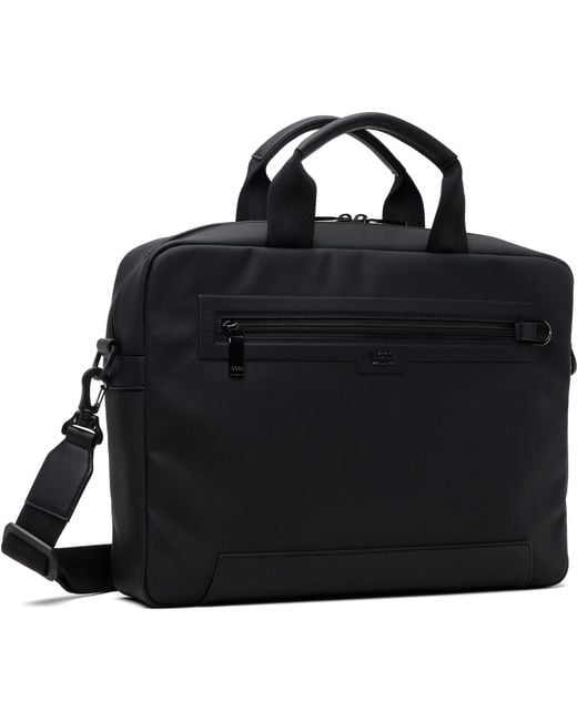 Boss Black Logo Flag Document Briefcase for men