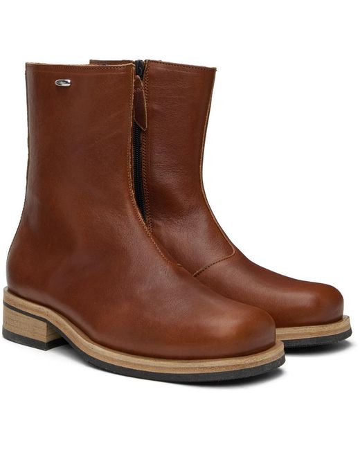 Our Legacy Brown Camion Boots for men