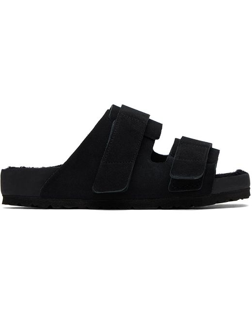 Tekla Black Birkenstock Edition Uji Sandals for men