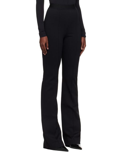 Wardrobe NYC Black Rosie Huntington-Whiteley Edition Flared Trousers