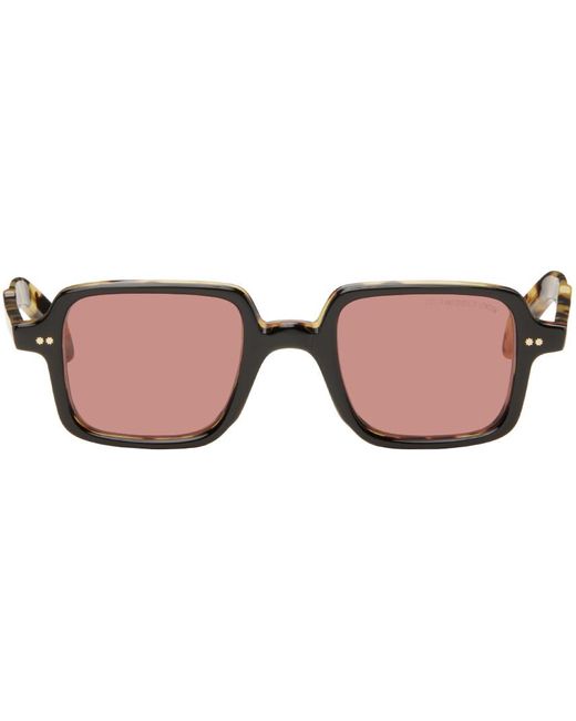 Cutler & Gross Black Tortoiseshell Gr02 Sunglasses for men