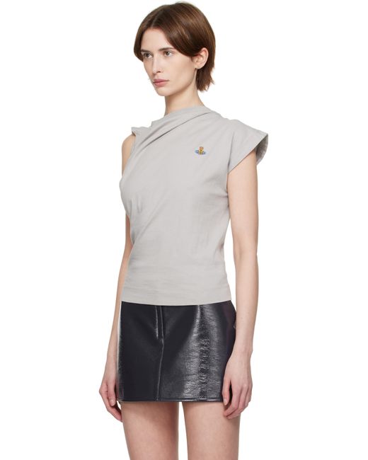 T-Shirt Hebo Gris Vivienne Westwood en coloris Black