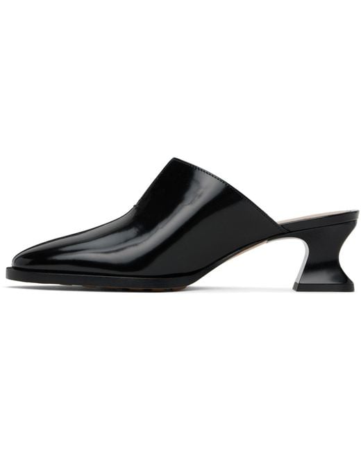 Bottega Veneta Black Cha-cha Mules