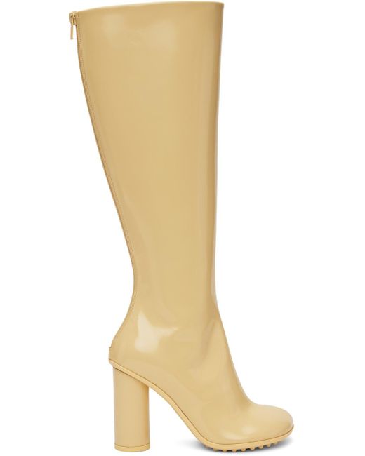 Bottega Veneta Yellow Atomic Tall Boots | Lyst Canada