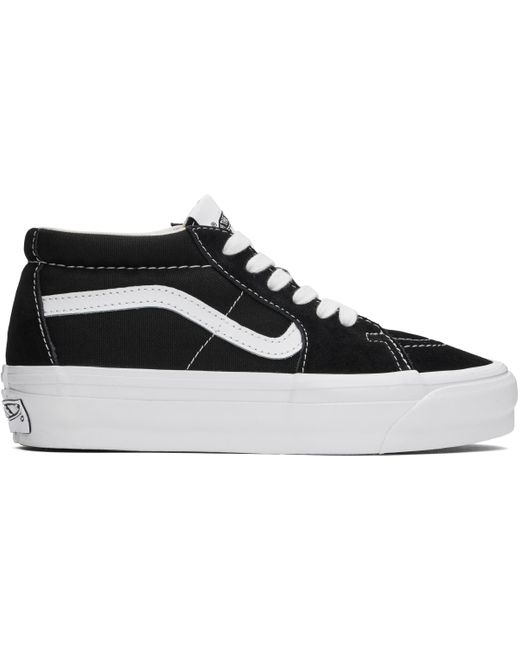 Vans Black Premium Sk8-Mid Reissue 83 Sneakers