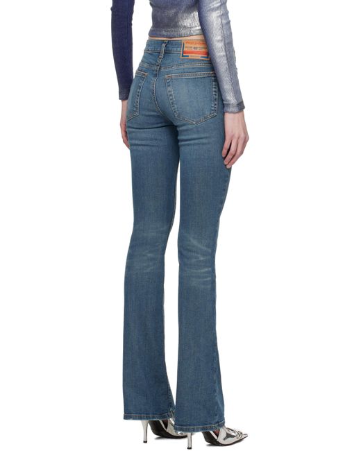 DIESEL ブルー 1969 D-Ebbey ブーツカット ジーンズ Blue