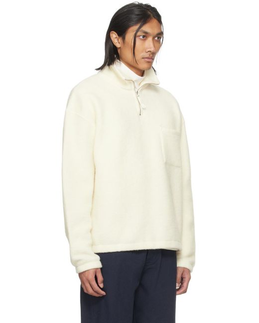 Universal Works White Off- Ramsay Jacket for men
