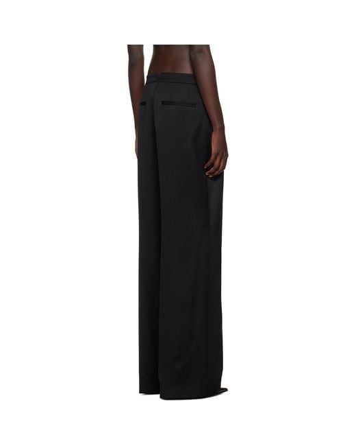 Givenchy Black Wool Trousers