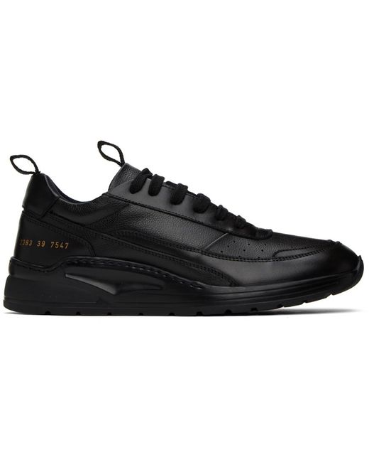 Common Projects Black Track 90 Sneakers for men