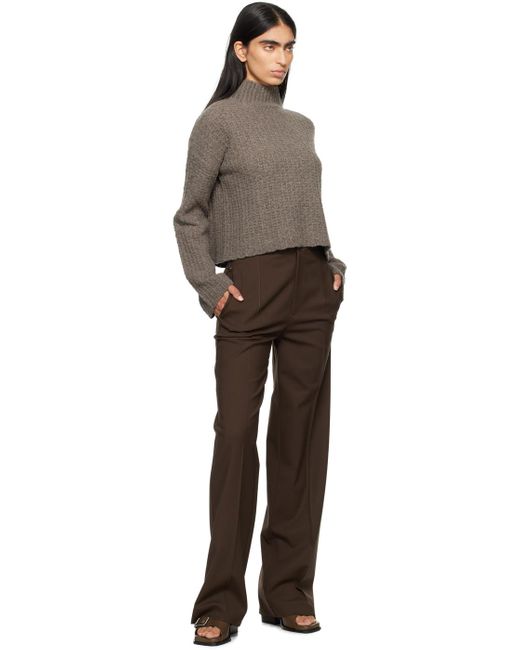 Loulou Studio Brown Kris Turtleneck