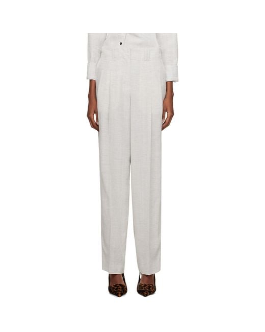 Jacquemus Black Gray Les Sculptures 'le Pantalon Titolo' Trousers