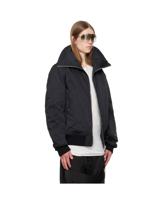 Rick Owens Black Tower Dracuflight Jacket for men