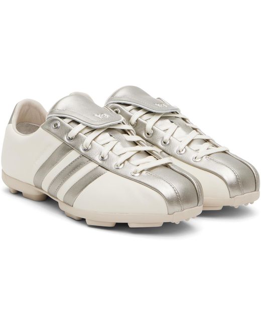 Y-3 White Field Sneakers for men