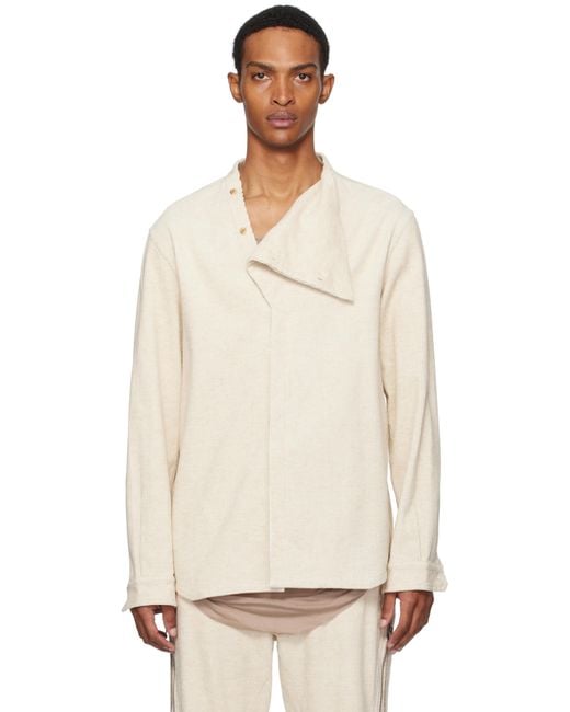 Rick Owens Multicolor Off- Concordians Island Shirt for men