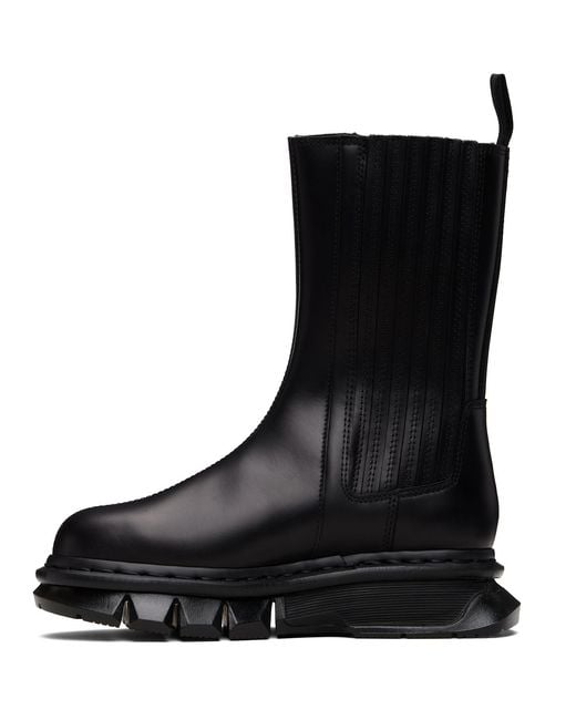 Dr. Martens Black 14Xx Qubist Chelsea Boots