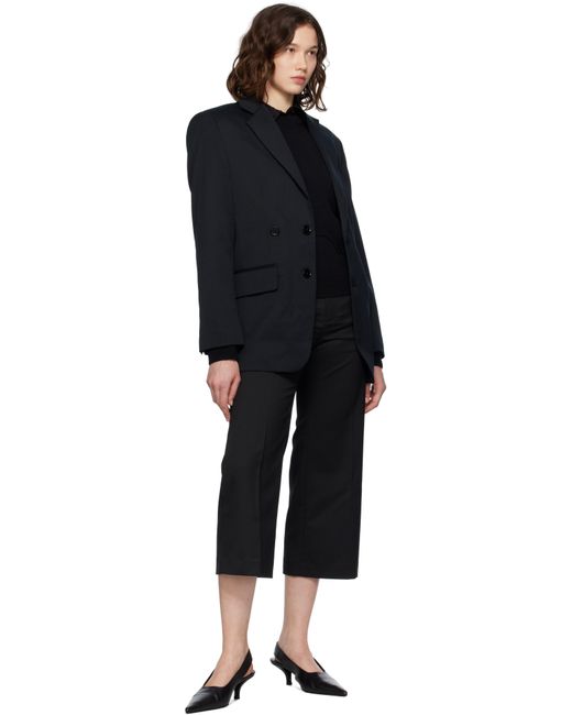 MM6 by Maison Martin Margiela Black Tailoring Wool Blazer