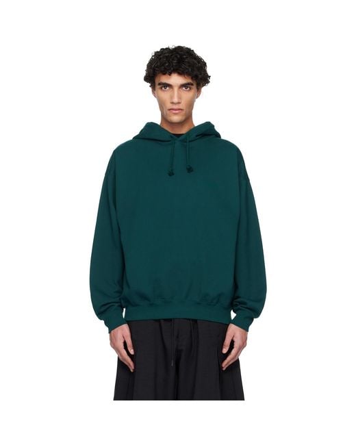 Y-3 Green Ft Hoodie for men