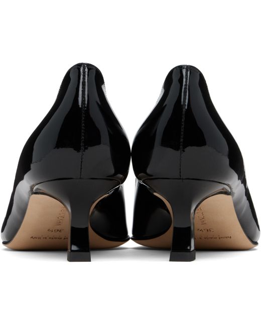 Manolo Blahnik Black Grafa Heels