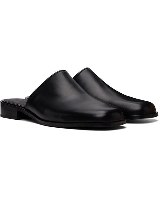 Studio Nicholson Black Barlow Loafers for men