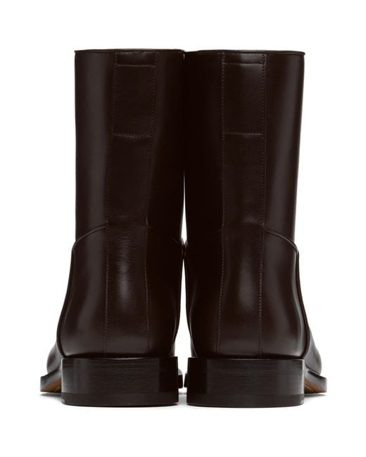 The Row Brown Nobilis Boots