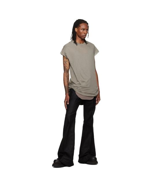 Rick Owens Gray Tower Rick S Jumbo S/S T-Shirt for men