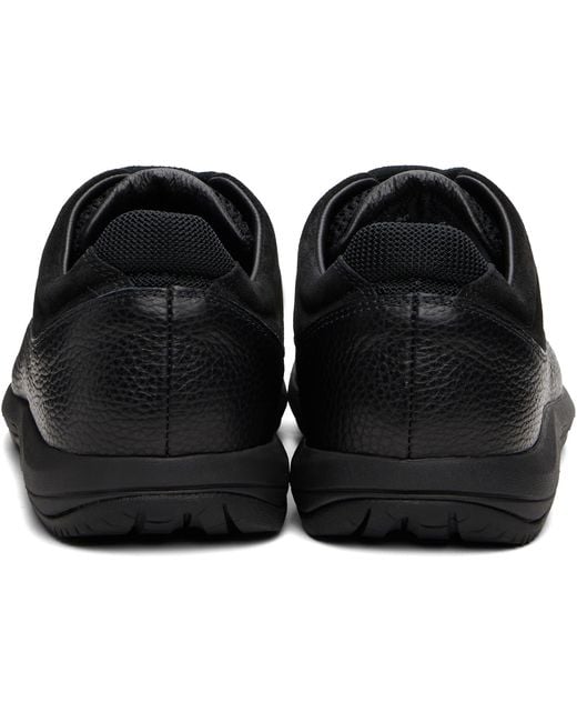Diemme Black Bardolino Suede Sneakers for men