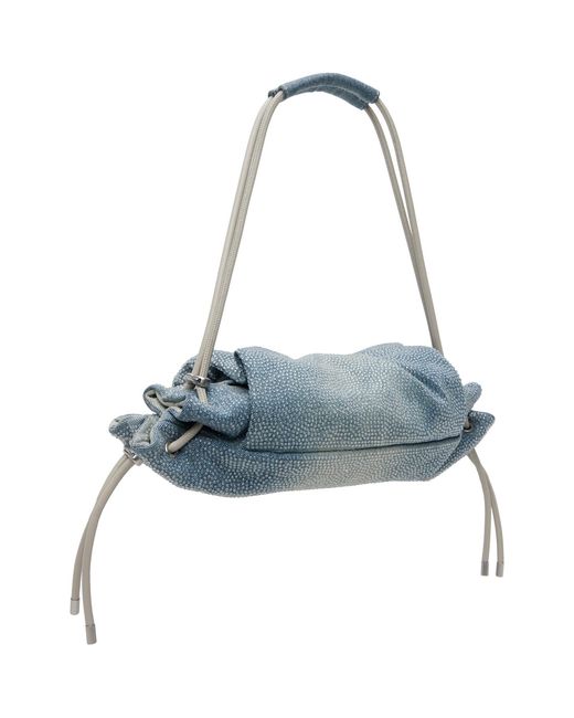 DIESEL Blue Scrucnh-D Shoulder S Bag