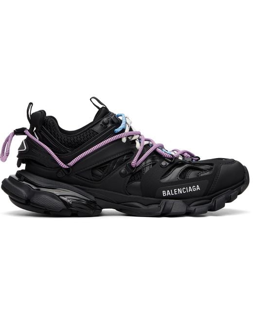 Balenciaga Black Track Trail Laces Sneakers
