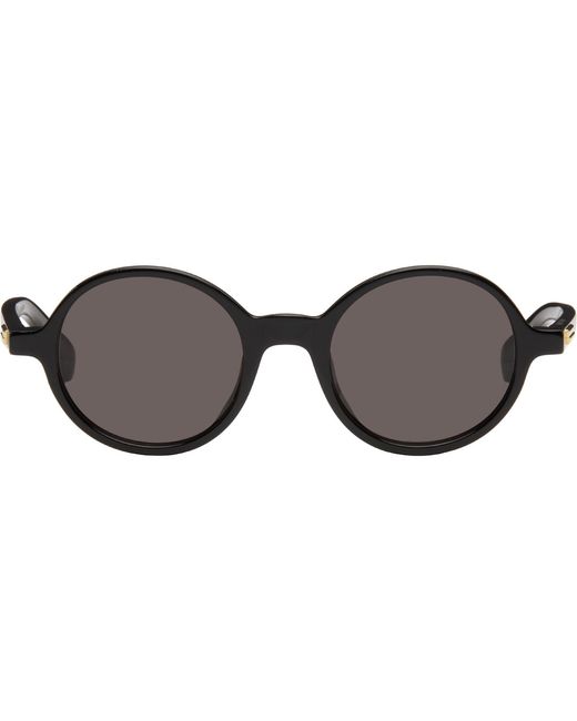 Bottega Veneta Black Ribbon Slim Sunglasses for men
