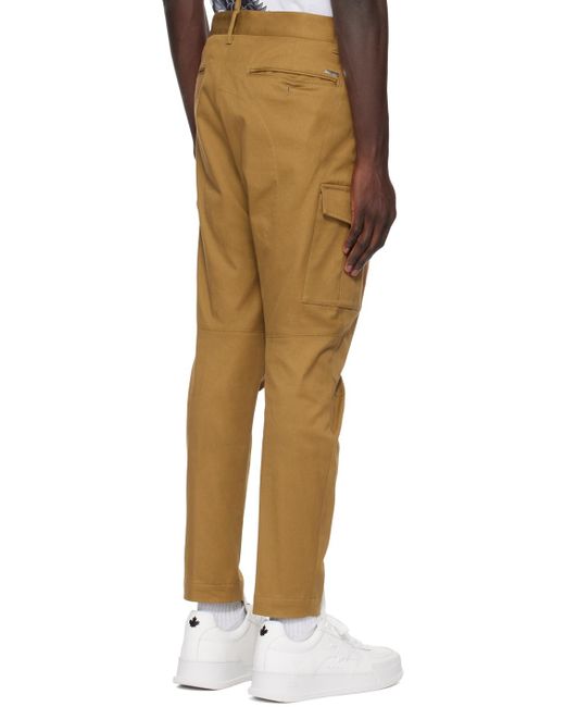 Dsqua2 pantalon cargo sexy brun clair DSquared² pour homme en coloris Multicolor