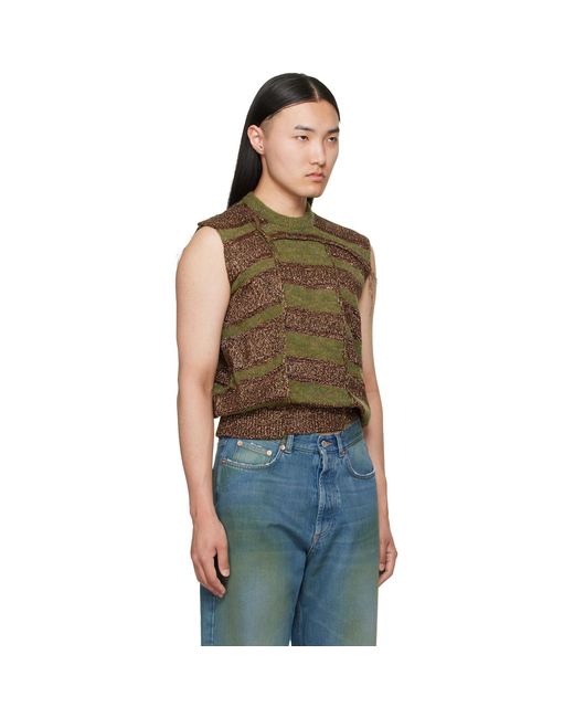 Magliano Black 'a Mess Of A Vest' Sweater for men