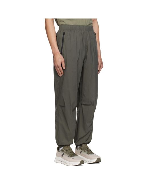 The North Face Black Khaki Tnf Box Packable Wind Pants for men