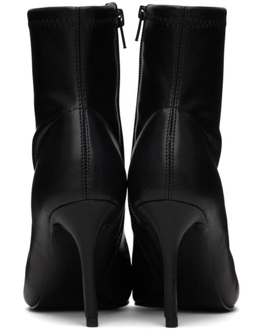 Versace Black Scarlett Ankle Boots
