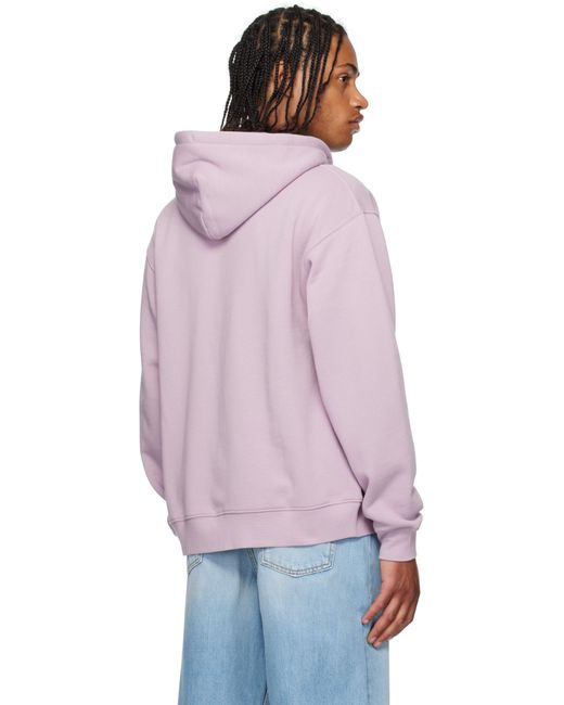 メンズ Dime パープル Cursive Small Logo ジップフーディ Purple