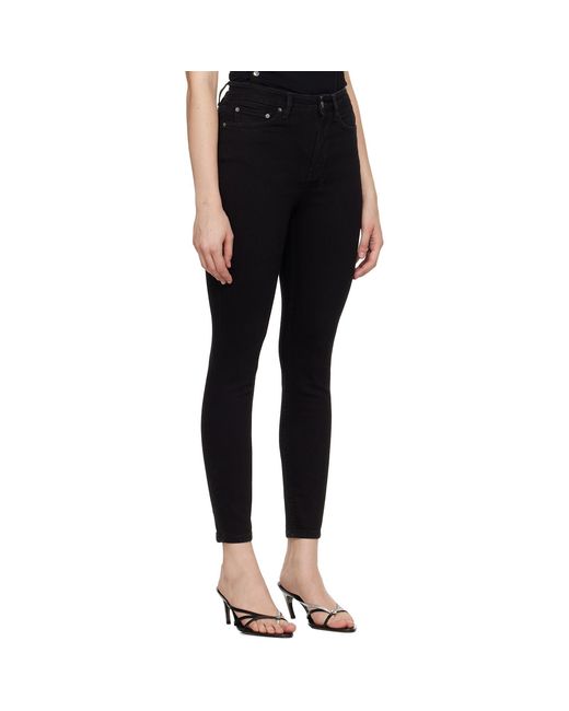 Ksubi Black Hi N Wasted Jeans