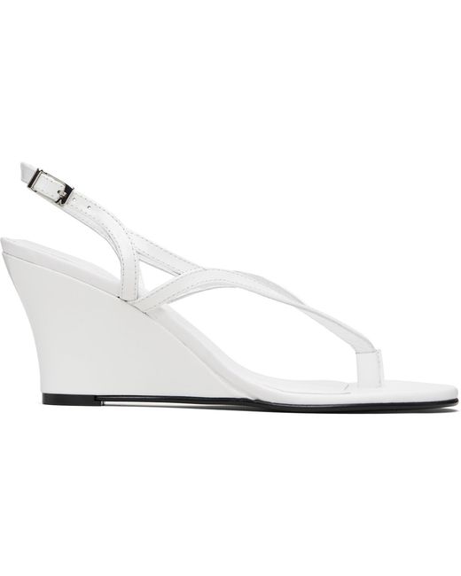 GIMAGUAS Black Wedge Heeled Sandals